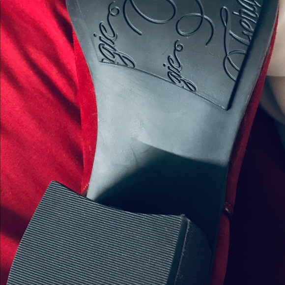 Fergie Chamber metal-tip dark red boots size10m - Picture 4 of 6